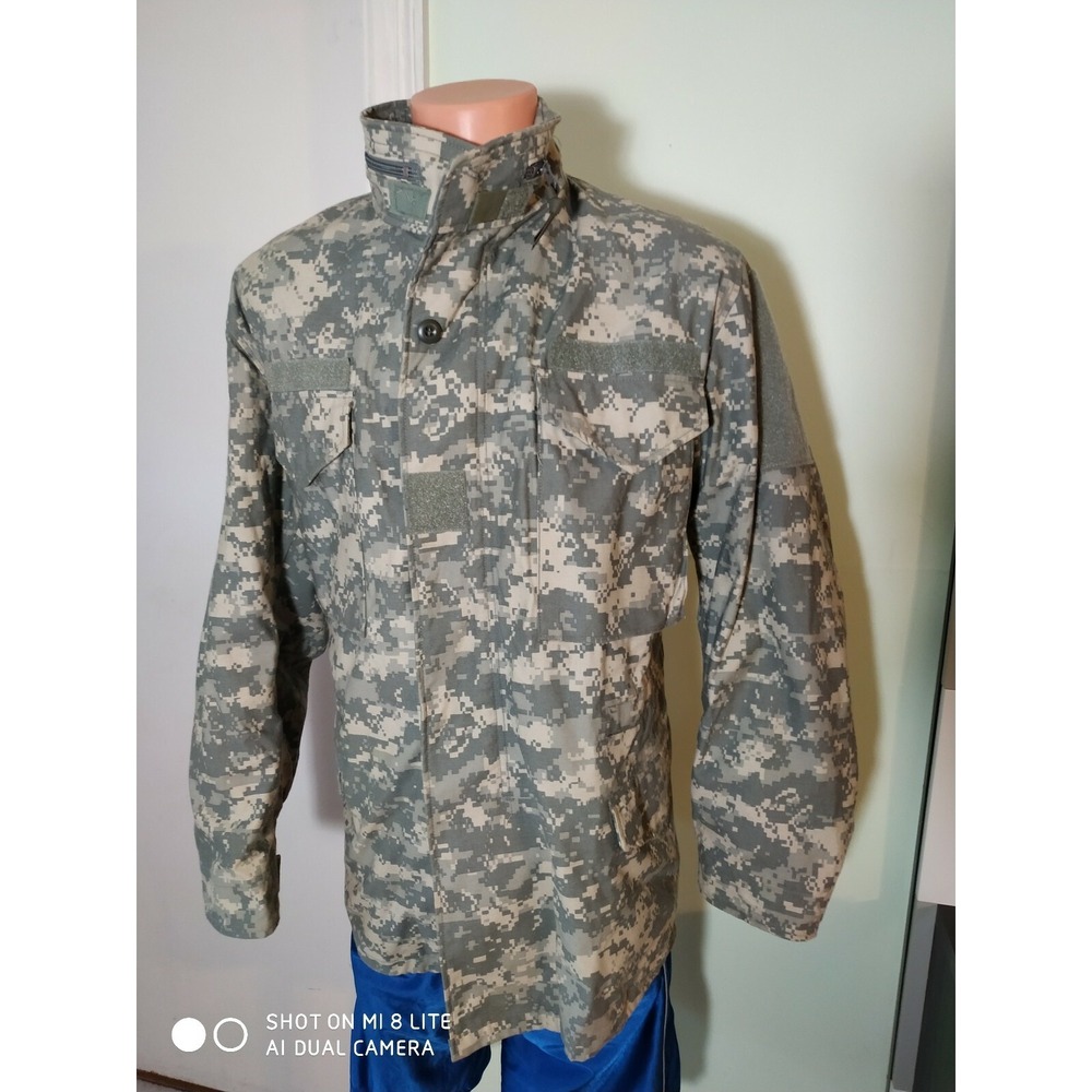 Army Field JackeT MR Digital Camo ACU Cold Weather Army Coat Medium-Regular@wr
